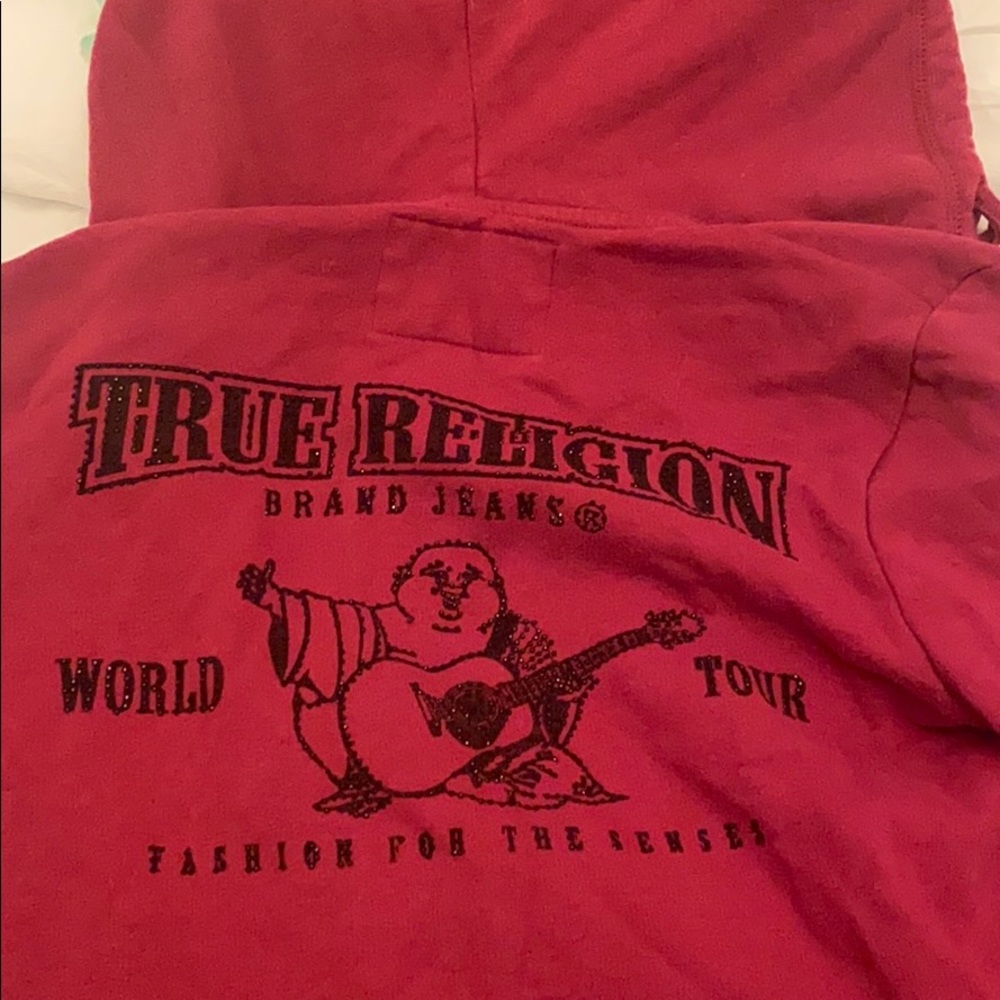 True religion zip up jacket